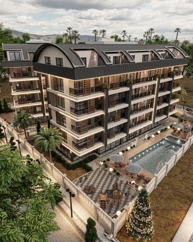 2 rooms Apartment in Oba, Turkey No. 14859