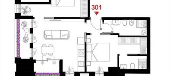 3 bedrooms Apartment in Milan, Italy No. 357805 27