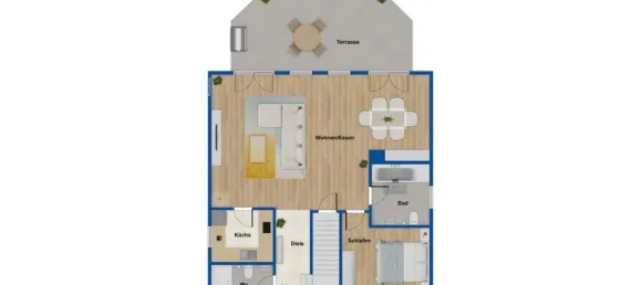 Casa de 4 divisões em Lichterfelde, Germany N.º 84690 5