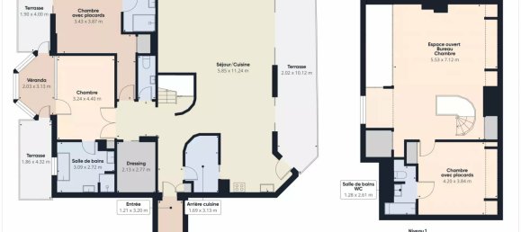 Dúplex de 4 dormitorios en Nice, France No. 346848 22