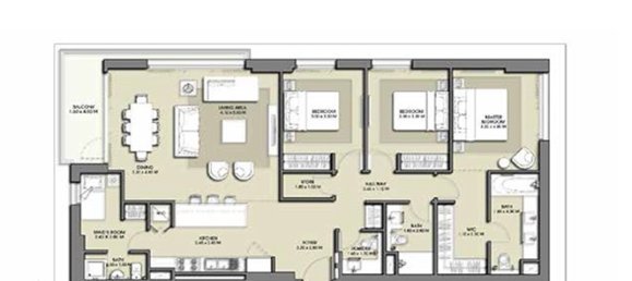 Apartamento T3 em Dubai Hills Estate, UAE N.º 200704 10