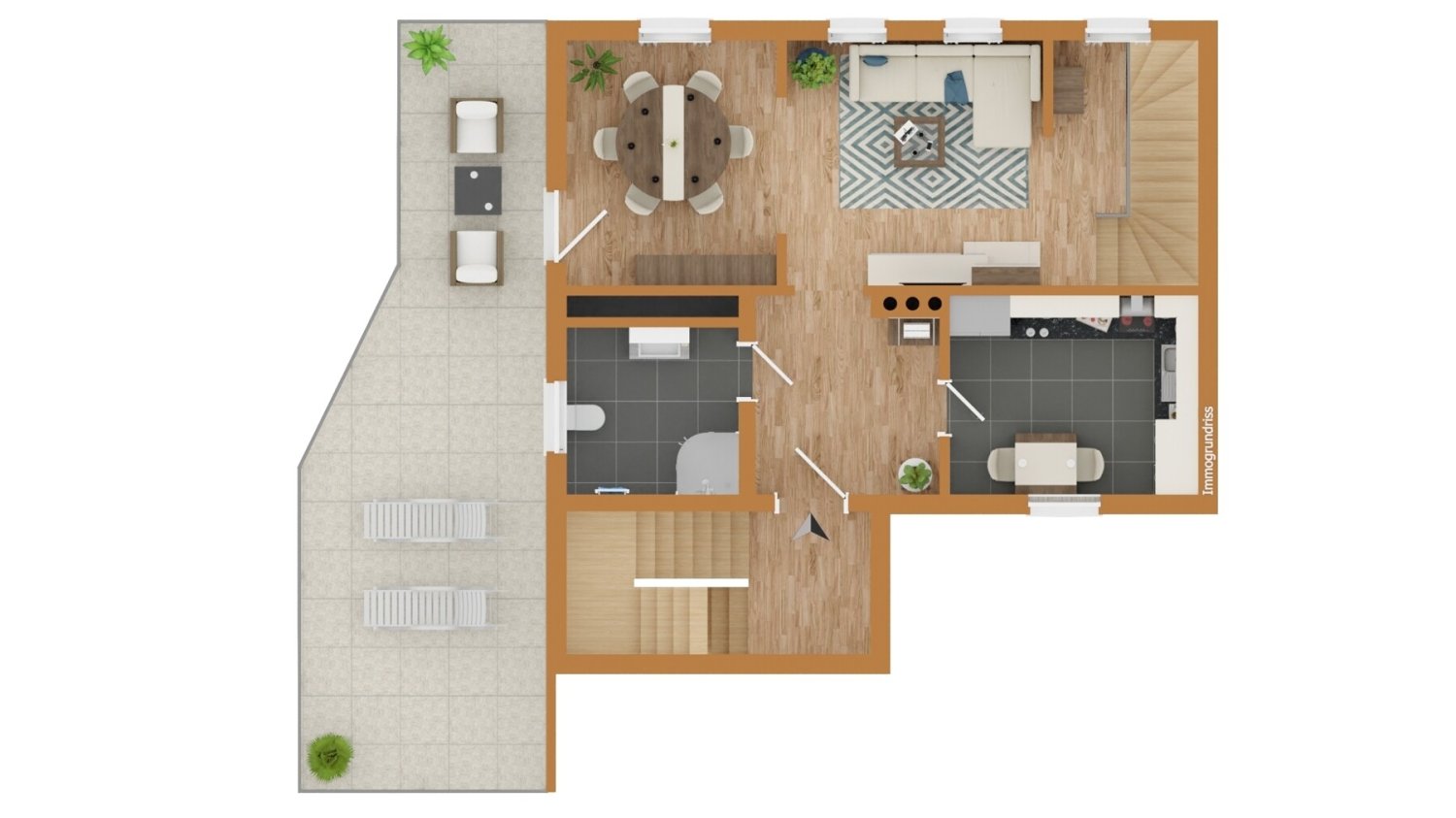 9غرفة تاون هاوس في Leipzig, Germany رقم 54488