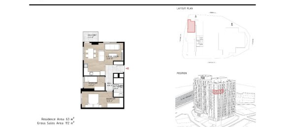 2 rooms Apartment in Sisli, Turkey No. 27509 3