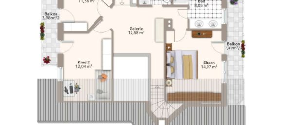 3 Schlafzimmer Haus in Ebersberg, Germany, Nr. 267928 41