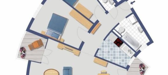 3-salle Appartement à Heilbronn, Germany No. 18713 2