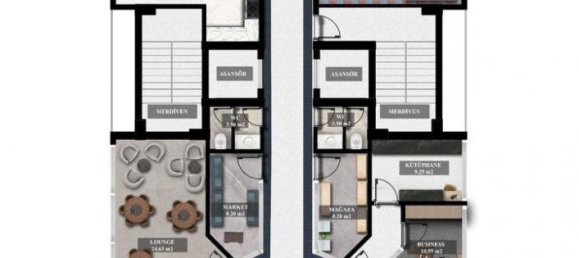 Apartamento de 2 habitaciónes en Mahmutlar, Turkey No. 10102 18
