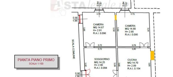 4-salle Appartement à Brescia, Italy No. 338456 38