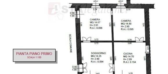 4-salle Appartement à Brescia, Italy No. 338456 37