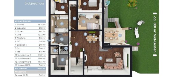 Moradia em banda de 4 divisões em Aichach-Friedberg, Germany N.º 136845 40