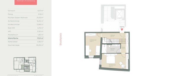2 bedrooms Penthouse in Vocklabruck, Austria No. 185390 9