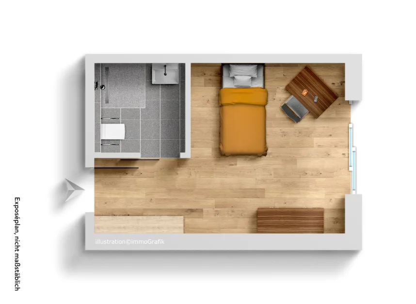 Студия в Фогельсберг, Германия № 331040