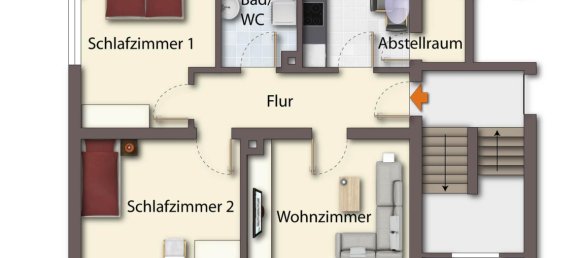 Apartamento T2 em Sigmaringen, Germany N.º 261954 7