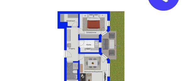 2غرفة شقة في Darmstadt, Germany رقم 311655 9