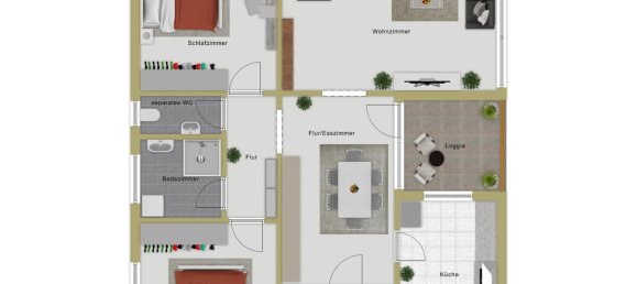 3-Zimmer Wohnung in Bodenseekreis, Germany, Nr. 53167 14