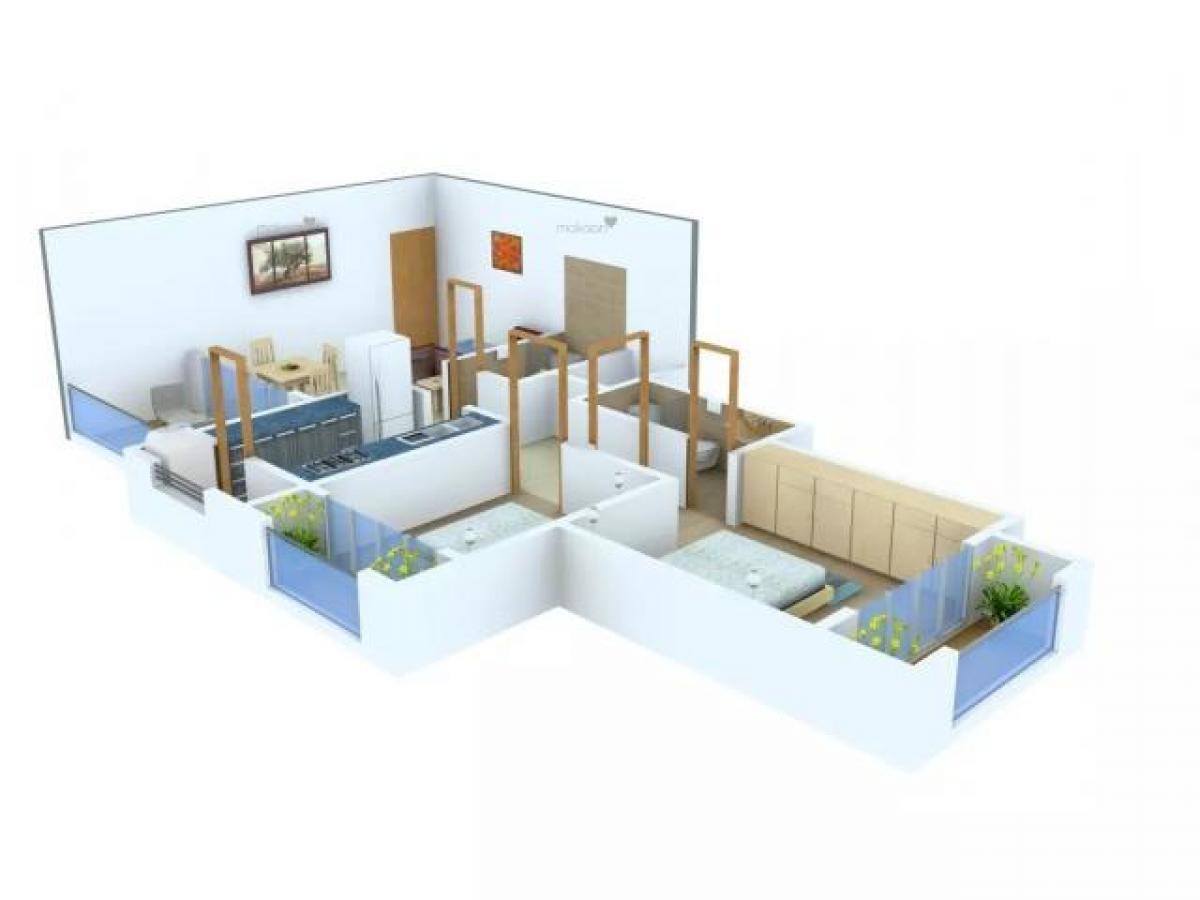 2 Schlafzimmer Haus in Mumbai, India, Nr. 24241