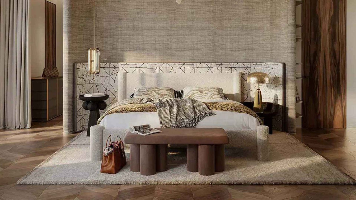 Apartamento de 3 dormitorios en Azizi Wasel, Dubai, UAE No. 63816