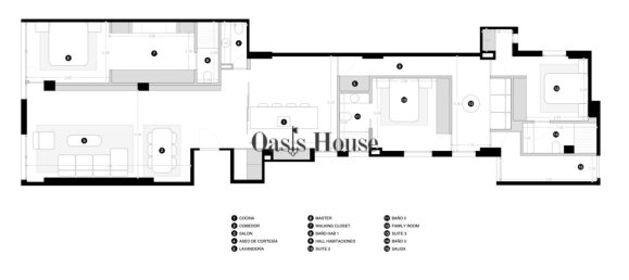 Квартира с 4 спальнями в Мадрид, Испания № 127408 7