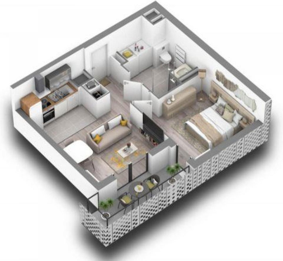 Studio in the Condo in Le Havre, France No. 26176