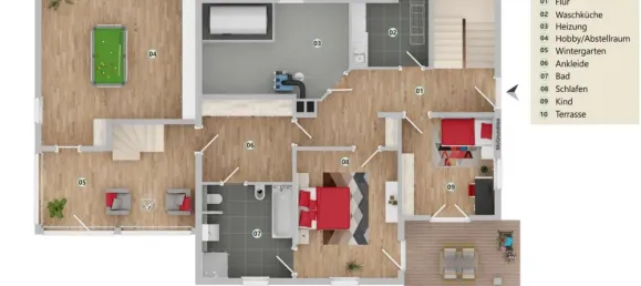 Casa de 6 dormitorios en Coburg, Germany No. 248520 22