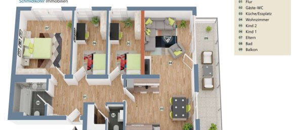 3 bedrooms Apartment in Freising, Germany No. 70499 12