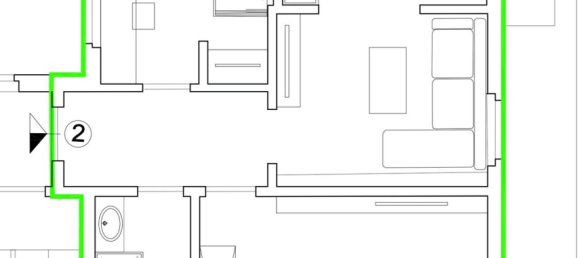 3 rooms Apartment in Florence, Italy No. 35532 5