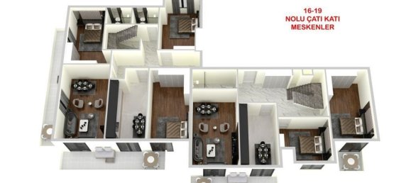 2-salle Appartement à Cikcilli, Turkey No. 29876 9