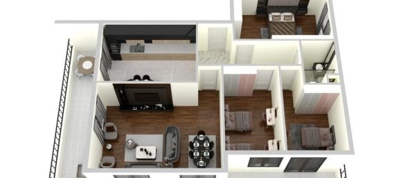 2-salle Appartement à Cikcilli, Turkey No. 29876 10