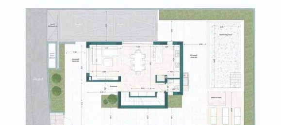 Дом с 3 спальнями в Агиос Афанасиос, Кипр № 11642 5