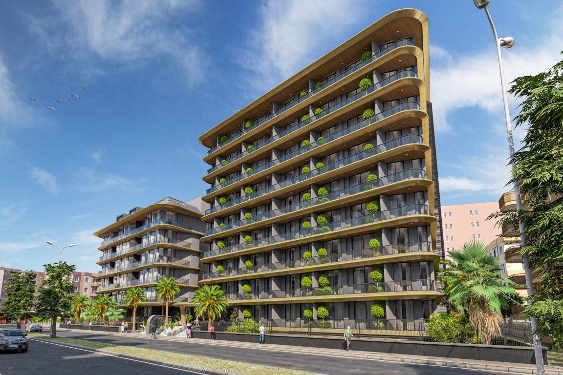 2-Zimmer Wohnung in Alanya, Turkey, Nr. 45743