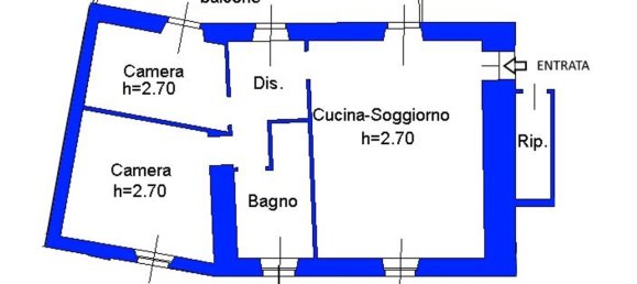 3 rooms Apartment in Casalbeltrame, Italy No. 264417 26