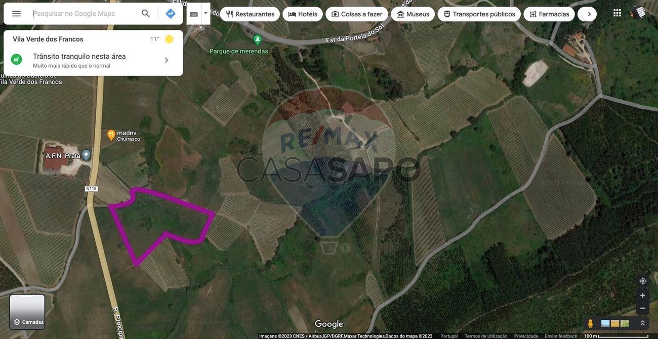 Terrain à Vila Verde dos Francos, Portugal 10080m² No. 204929