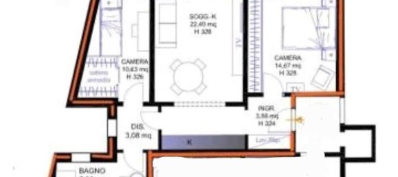 3 bedrooms Apartment in Florence, Italy No. 333933 22