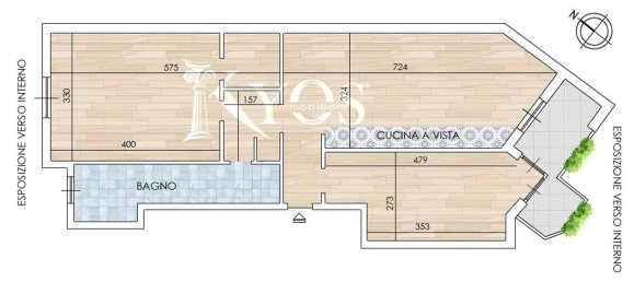 3 غرف نوم شقة في Milan, Italy رقم 314204 28