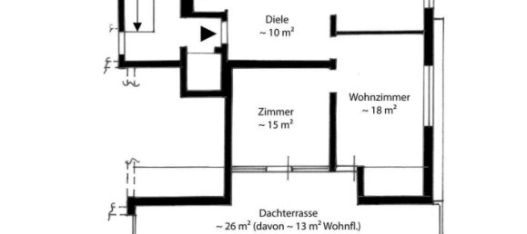 2 Schlafzimmer Wohnung in Bremerhaven, Germany, Nr. 54667 12