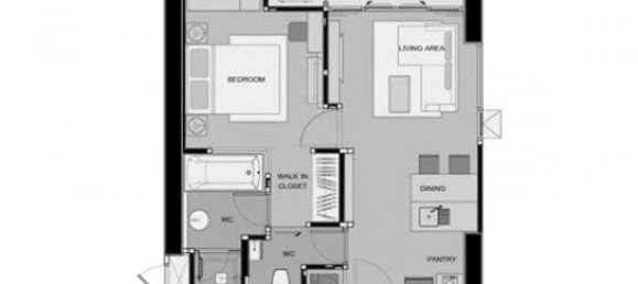 Apartamento com 1 quarto em condomínio em Bangkok, Thailand N.º 7181 16
