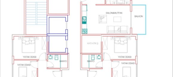 Apartamento de 2 divisões em Mahmutlar, Turkey N.º 11892 24