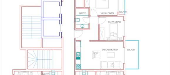 Apartamento de 2 divisões em Mahmutlar, Turkey N.º 11892 23