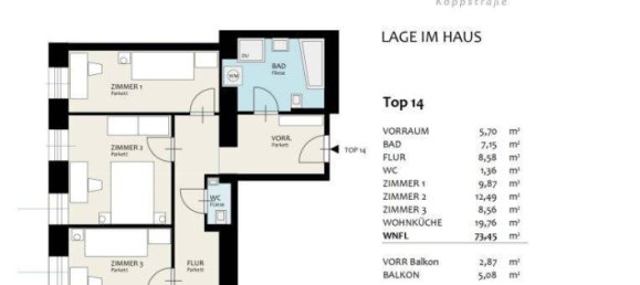 Apartamento de 4 habitaciónes en Ottakring, Austria No. 138960 8