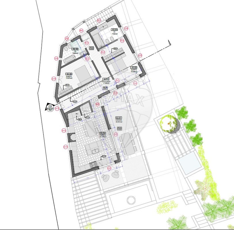 Casa de 3 dormitorios en Oliveira do Hospital, Portugal No. 33885