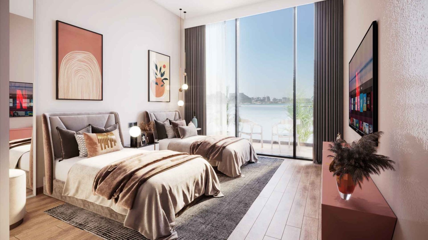 Dúplex de 3 dormitorios en PERLA 1, Yas Island, UAE No. 59512