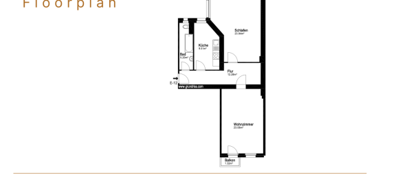 1 Schlafzimmer Wohnung in Friedrichshain, Germany, Nr. 249490 13