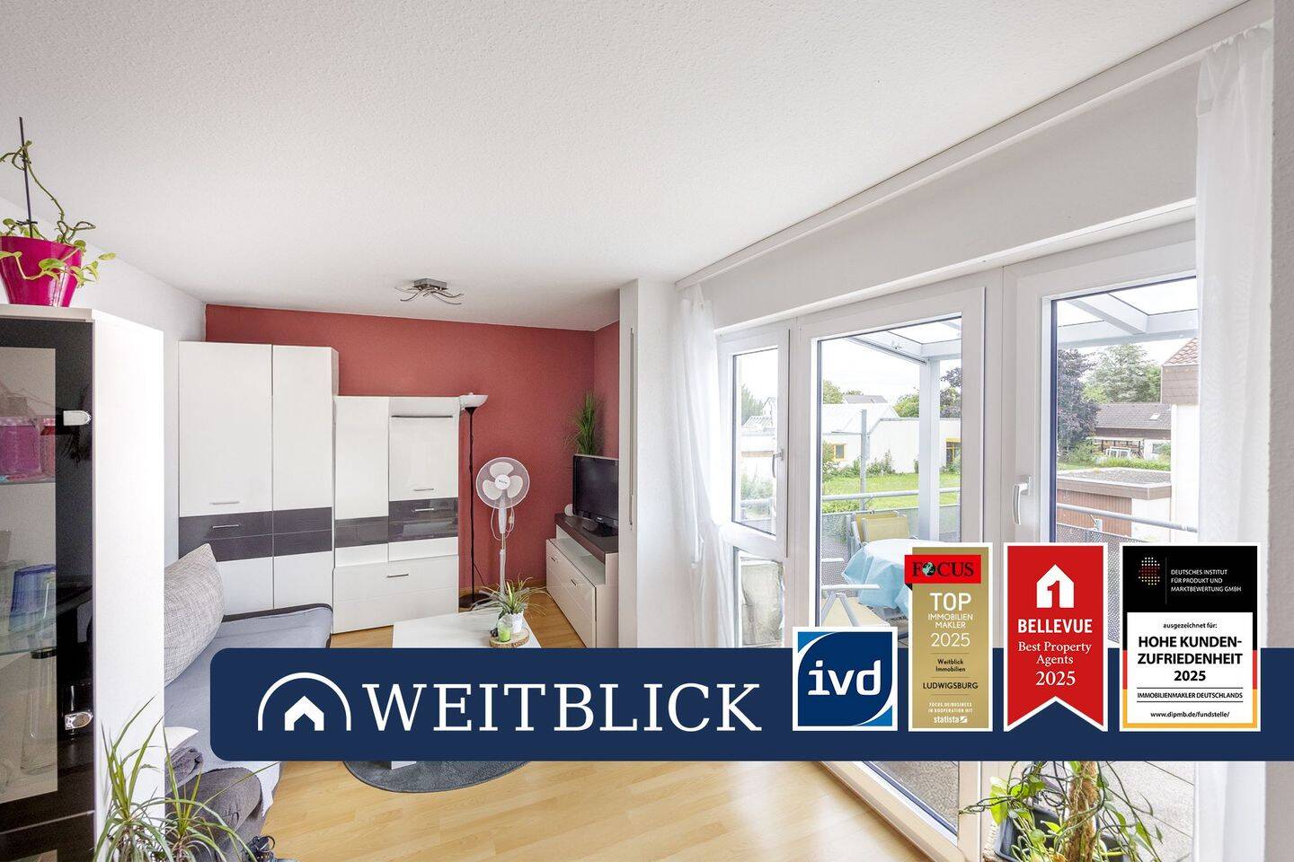 1 غرف نوم شقة في Ludwigsburg, Germany رقم 291097