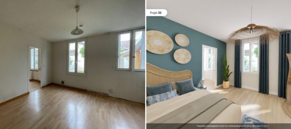 Квартира с 2 спальнями в Кормей-ан-Паризи, Франция № 166314 11