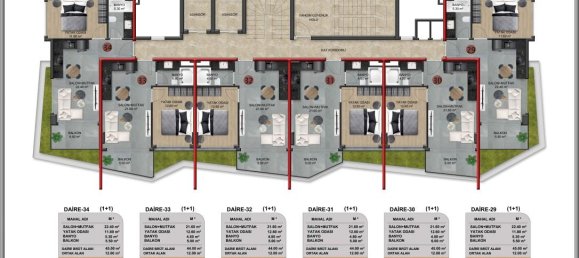 2 rooms Penthouse in Demirtas, Turkey No. 29870 15