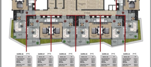 2 rooms Penthouse in Demirtas, Turkey No. 29870 23