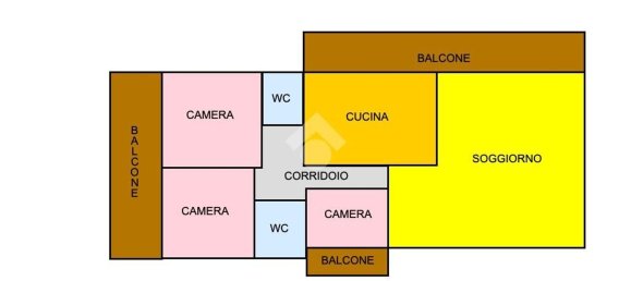 Квартира с 4 спальнями в Ачерра, Италия № 315592 12