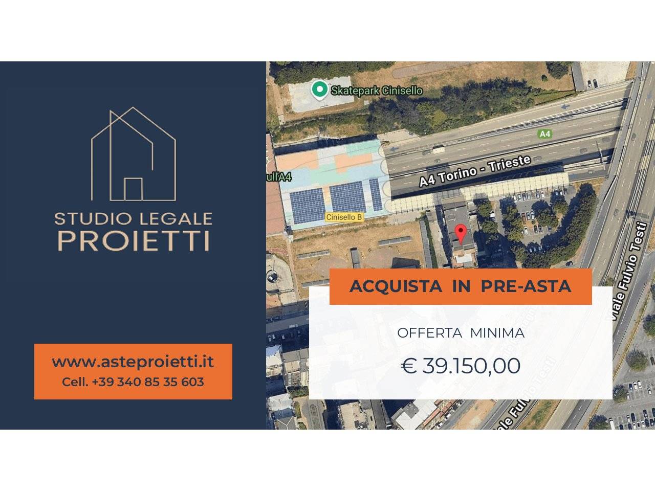 1 Schlafzimmer Wohnung in Cinisello Balsamo, Italy, Nr. 305068