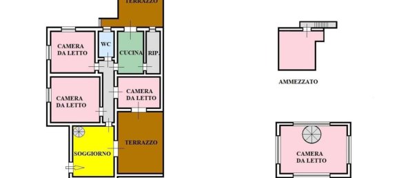 5 rooms Apartment in Palermo, Italy No. 112834 4