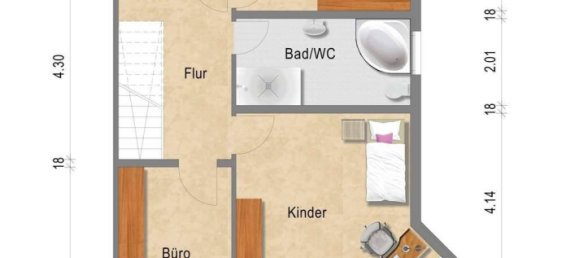 Таунхаус с 3 спальнями в Кальв, Германия № 328059 19