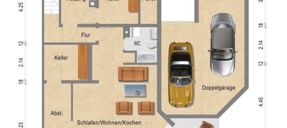 Таунхаус с 3 спальнями в Кальв, Германия № 328059 18